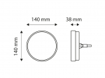 Lampa zespolona tylna LED TT.12559 PRAWA